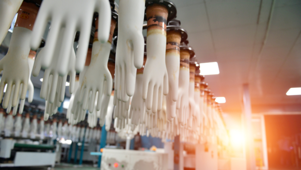 environmental monitoring rubber gloves